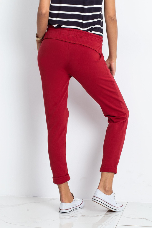 Burgundia püksid Ligipääsetav