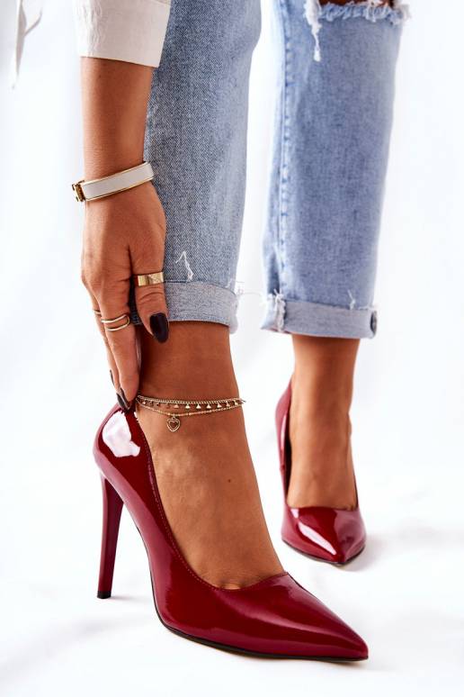 Laque kõrge kontsaga terava ninaga... Laque kõrge kontsaga terava ninaga...