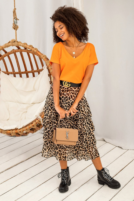 Fluo oranž Emory t-särk