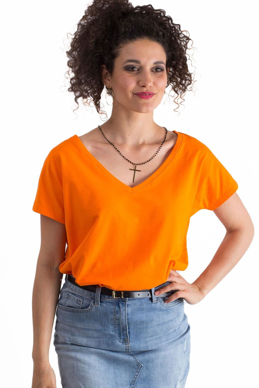 Fluo oranž Emory t-särk