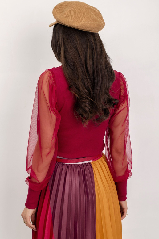 RUE PARIS Burgundia pluus Cynthia