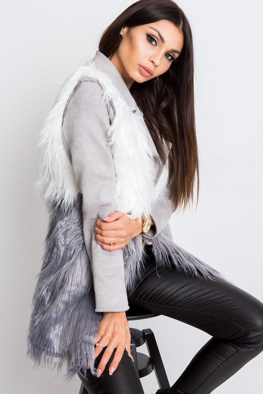 Valge ja hall Lexie vest