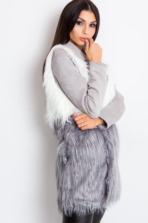 Valge ja hall Lexie vest