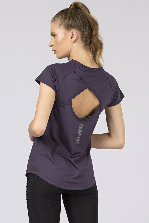 TOMMY LIFE lilla naiste T-särk
