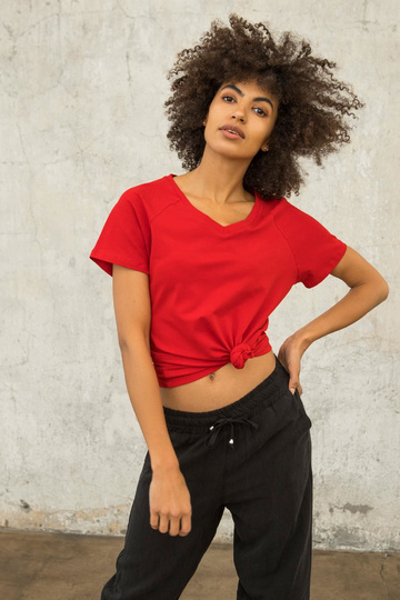 FOR FITNESS Punane t-särk...