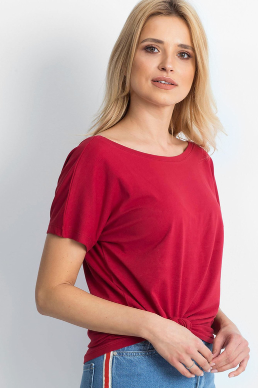 Burgundia Fire T-särk