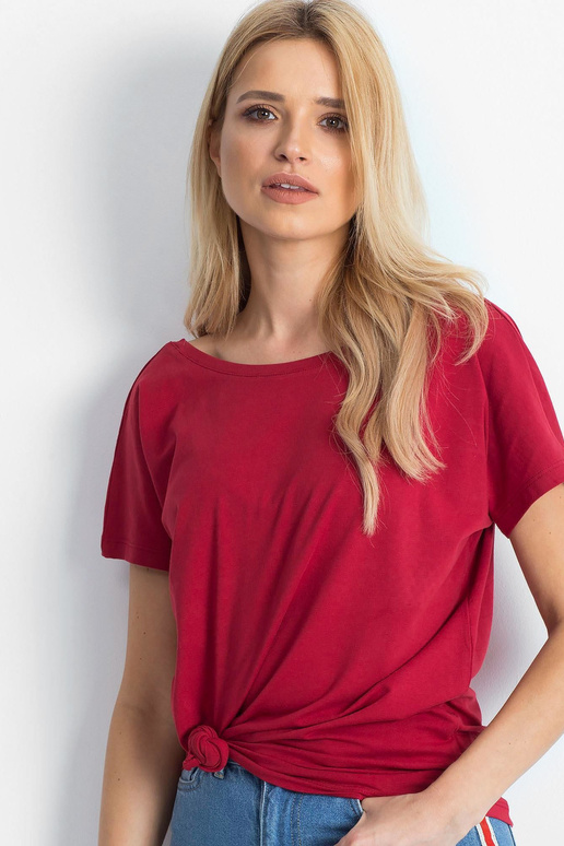 Burgundia Fire T-särk