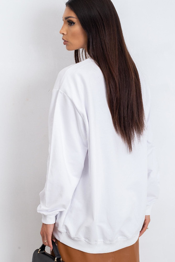 Valge Twist dressipluus