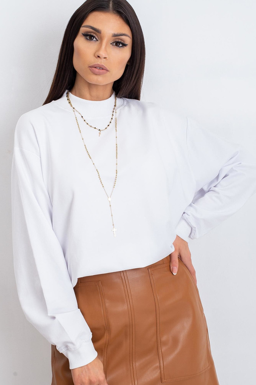 Valge Twist dressipluus