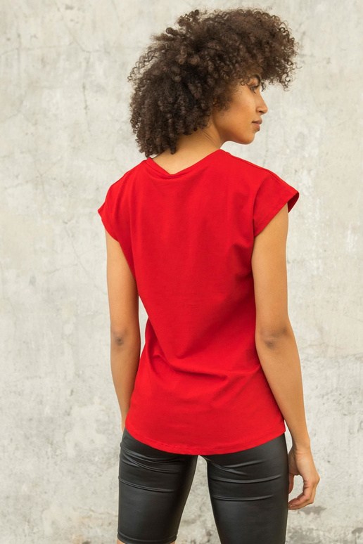 FOR FITNESS Punane t-särk Keira