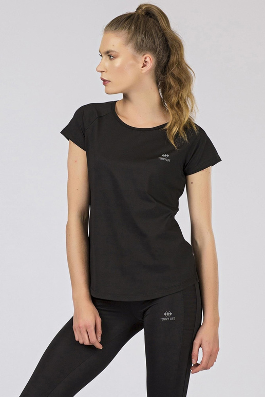 TOMMY LIFE must naiste T-särk