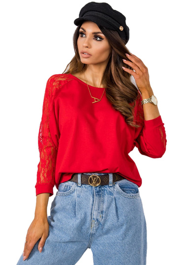 Punane pluus Shangri RUE PARIS