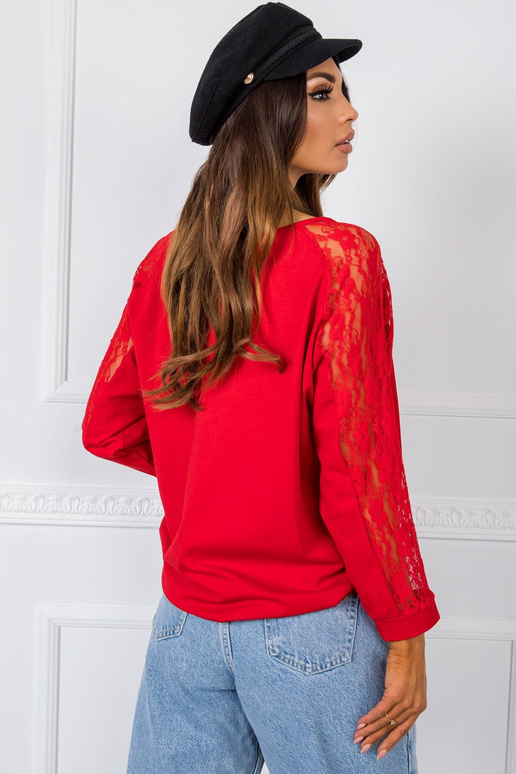 Punane pluus Shangri RUE PARIS