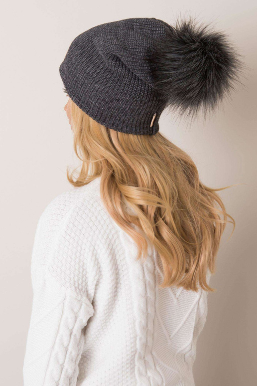 Tumehall nokamüts pompooniga RUE PARIS