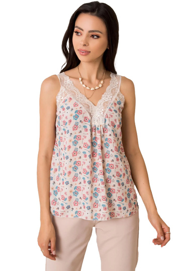 Beež top Verona SUBLEVEL