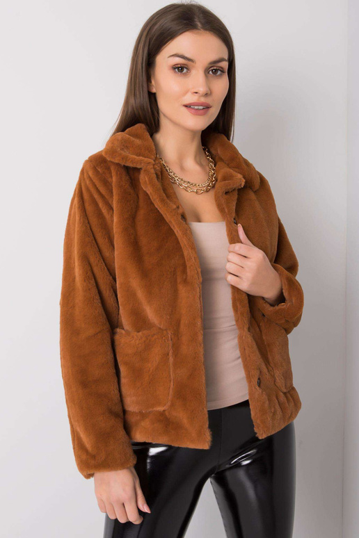 Pruun karvast jope Nyla RUE PARIS Pruun karvast jope Nyla RUE PARIS