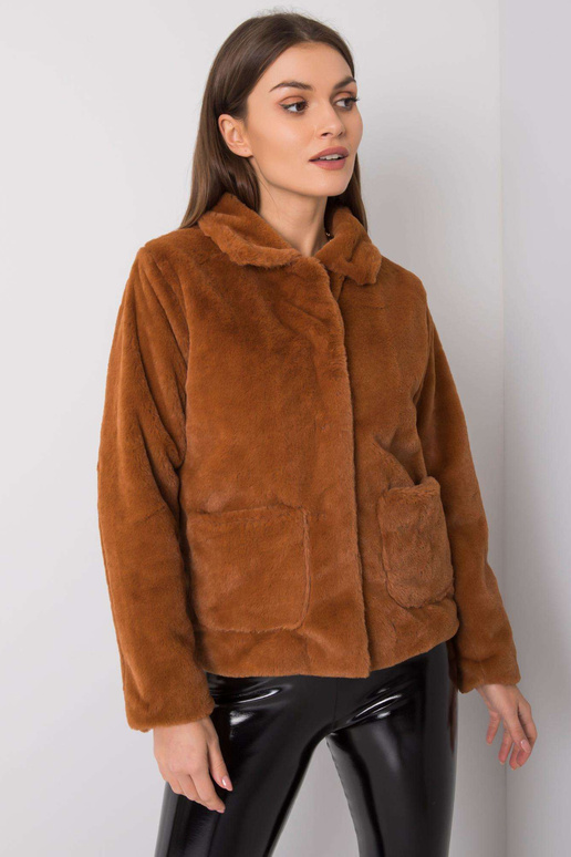 Pruun karvast jope Nyla RUE PARIS Pruun karvast jope Nyla RUE PARIS