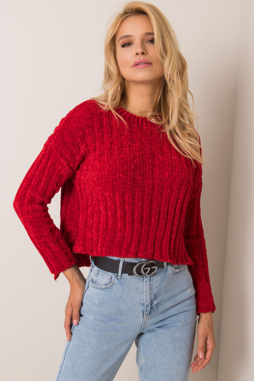 Tumepunane kampsun Olivvia RUE PARIS