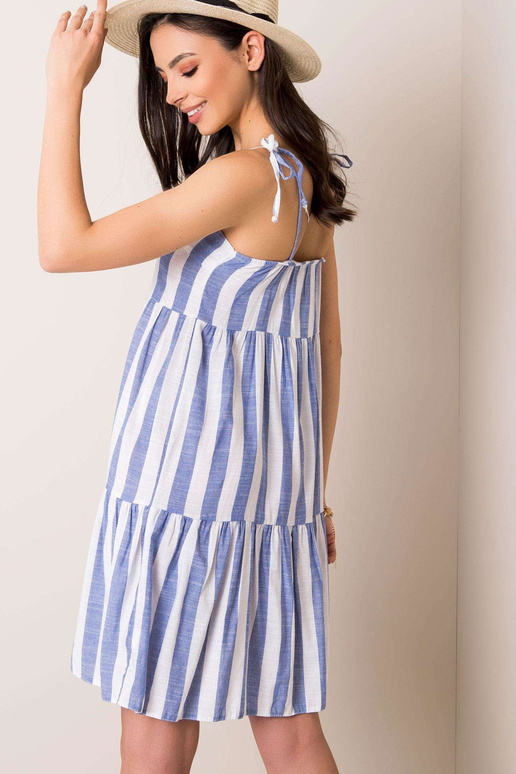 Valge ja sinine Semille kleit