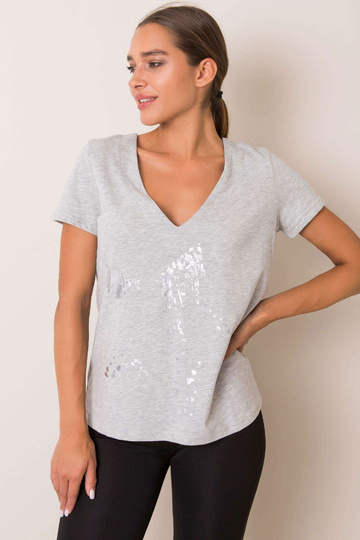 Grey Marble FOR FITNESS T-särk