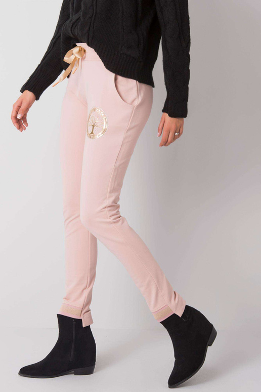 Simone määrdunud roosad dressipüksid