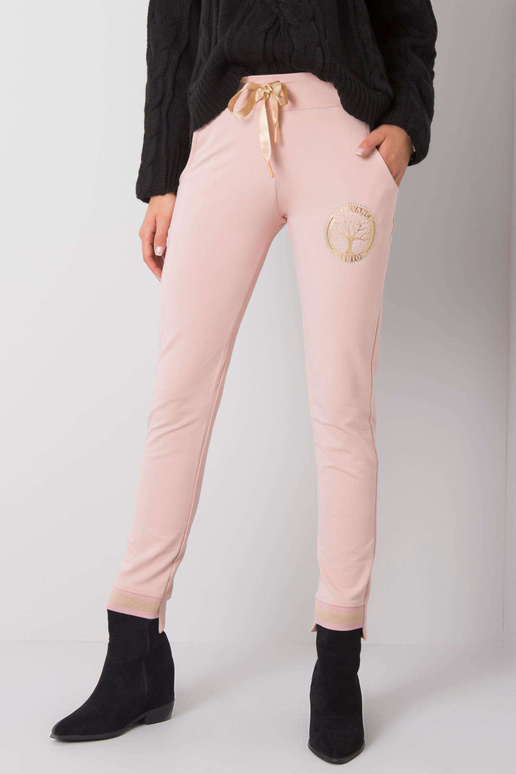 Simone määrdunud roosad dressipüksid