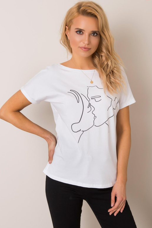 Valge Kiss RUE PARIS t-särk Valge Kiss RUE PARIS t-särk