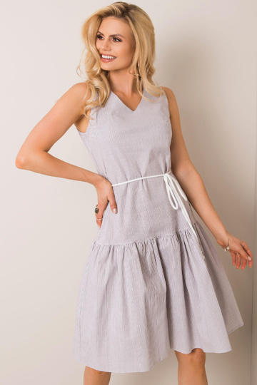 Valge ja hall Samba kleit