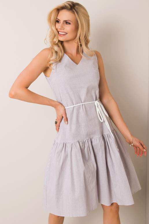 Valge ja hall Samba kleit