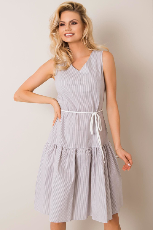 Valge ja hall Samba kleit