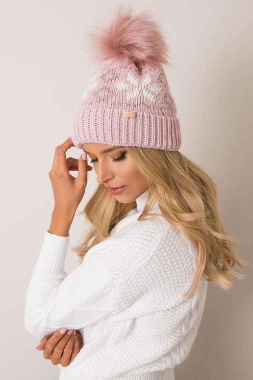 Kahvaturoosa talvemüts RUE PARIS