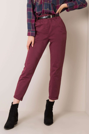 Cassie kastanipunased püksid 2