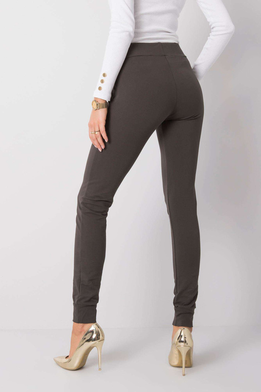 Tumedad khakivärvi püksid Giulianna