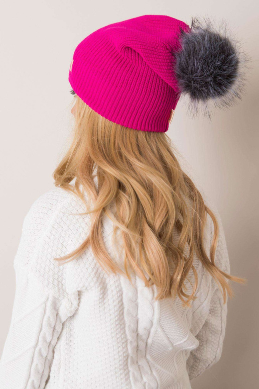 Czapka- JK-CZ-15,70-fuksia