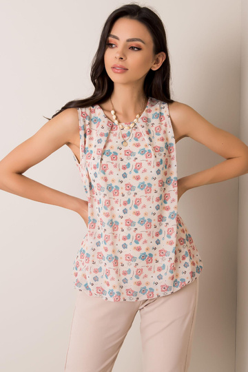 Beež top Diva SUBLEVEL