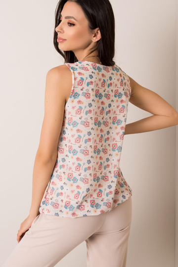 Beež top Diva SUBLEVEL 2