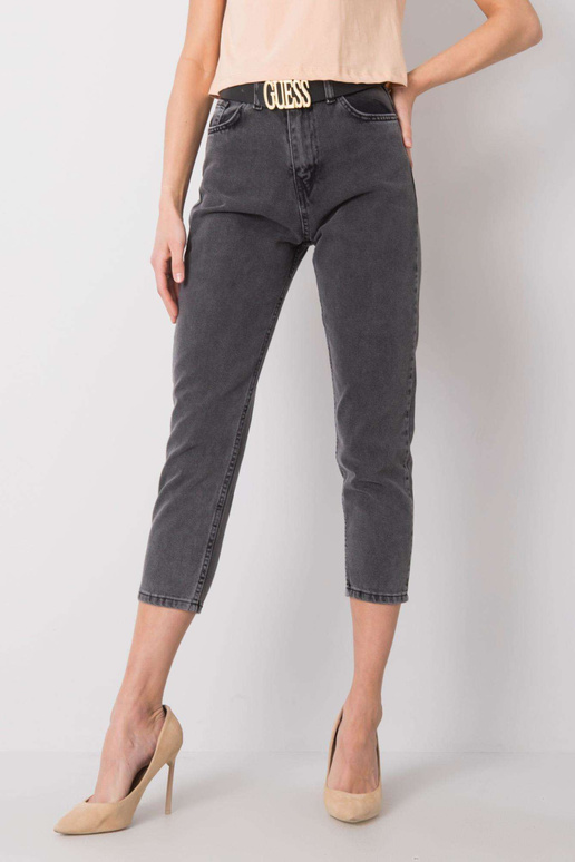 Tumehallid kõrge vöökohaga püksid...