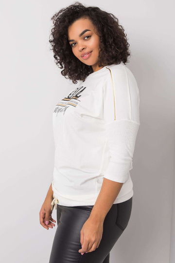 Ecru pluus kirjaga Marilia