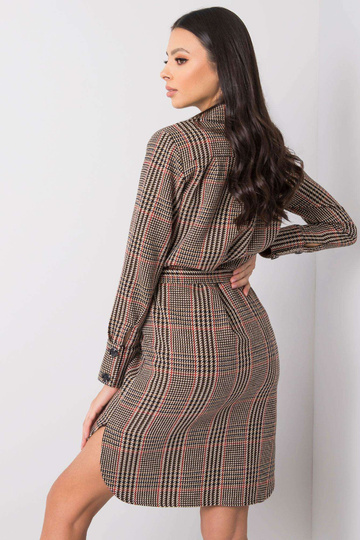 Pruun ja punane Martita kleit 2