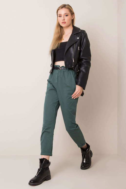 Cassie rohelised püksid