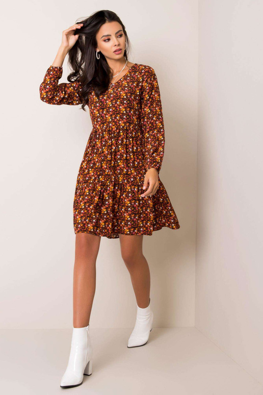 Must-pruun kleit Mistery SUBLEVEL