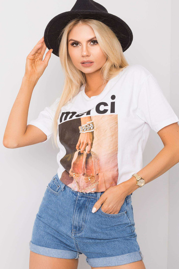 Kylie valge T-särk 2