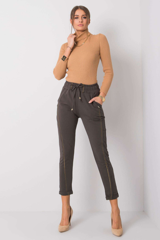 Riviera tumedad khakivärvi püksid