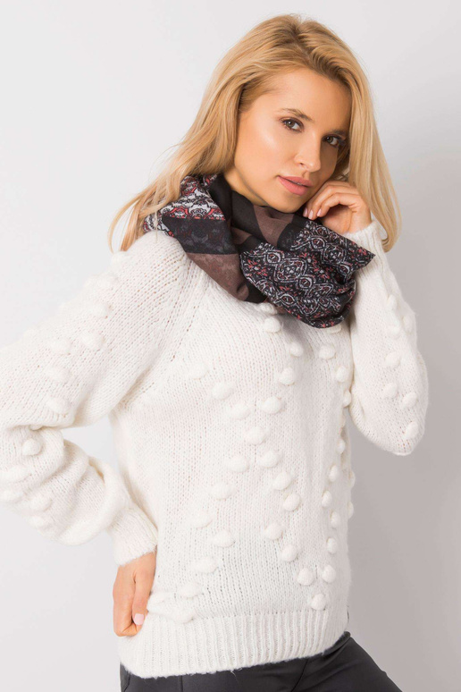 Musta ja korallimustriline tropp