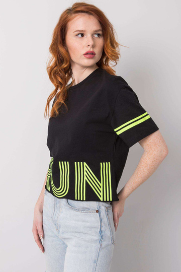 Must Marlene puuvillane T-särk 2