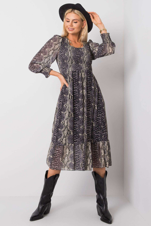 Hallikas-beež kleit Wonder OH BELLA