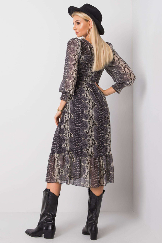 Hallikas-beež kleit Wonder OH BELLA