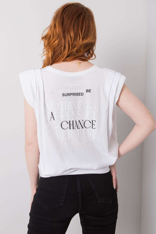 Valge T-särk Zariah kirjadega Valge T-särk Zariah kirjadega