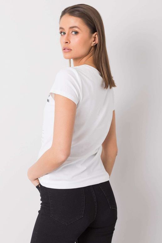 Valge Gemma t-särk Valge Gemma t-särk