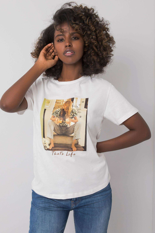 Valge naiste T-särk Antonia Valge naiste T-särk Antonia